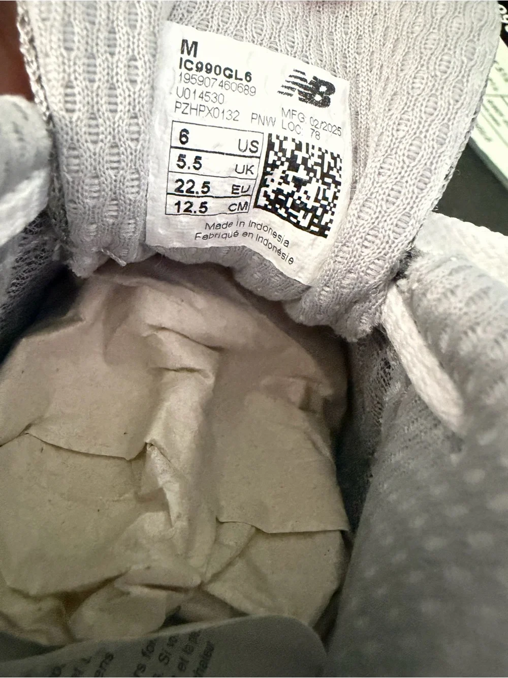 New Balance lightweight kids